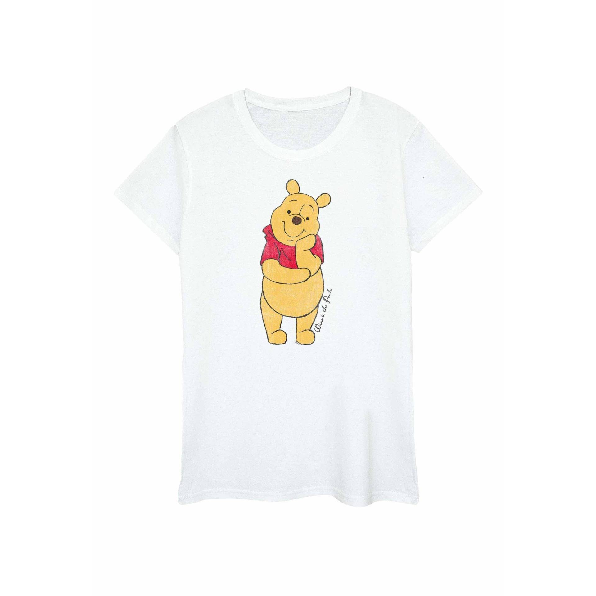 Classic Tshirt Jungen Weiss 116 von Winnie the Pooh