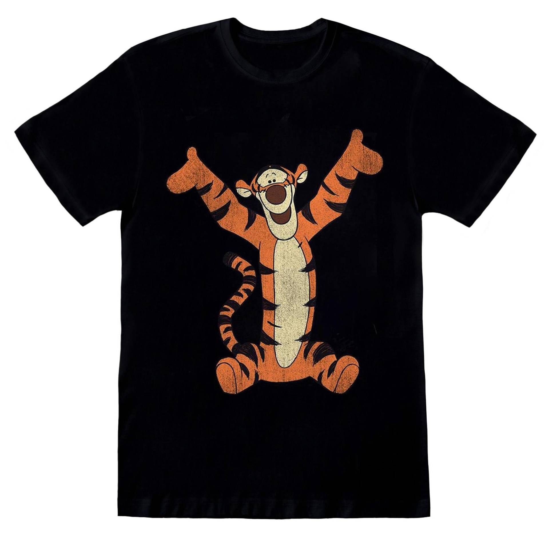 Classic Tshirt Mädchen Schwarz 152-158 von Winnie the Pooh