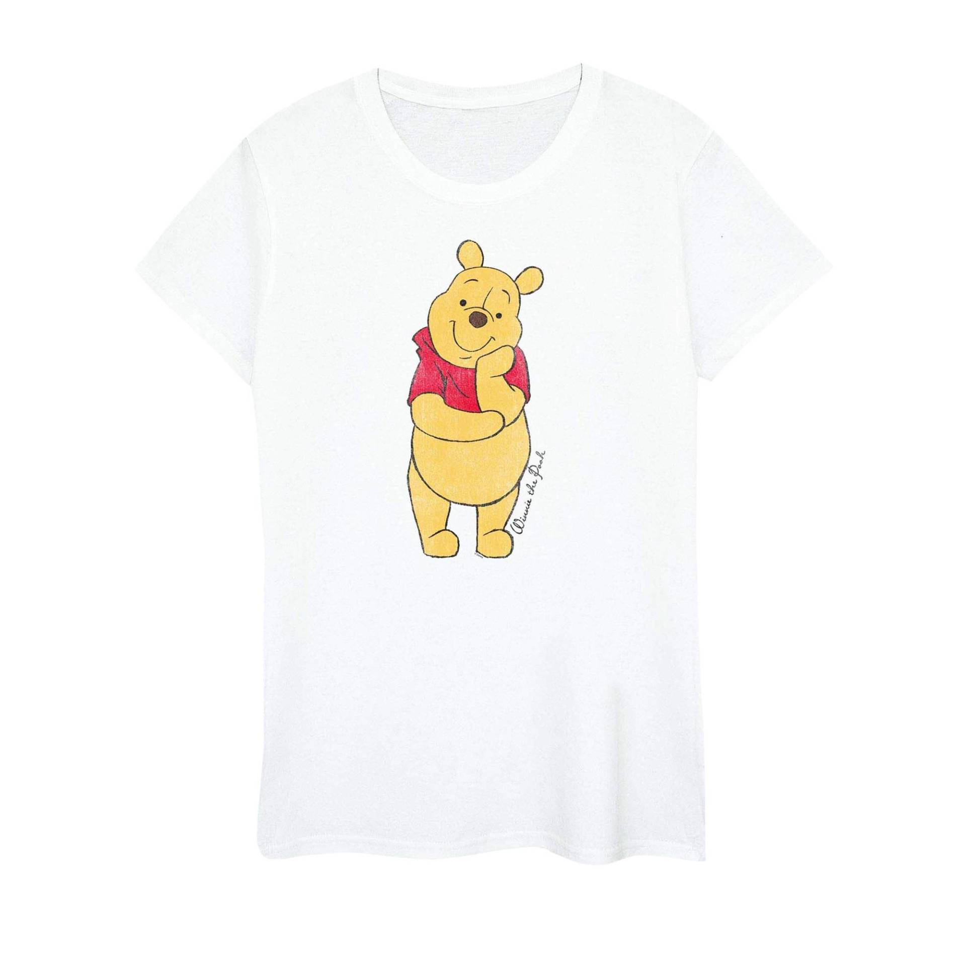 Classic Tshirt Mädchen Weiss 116 von Winnie the Pooh