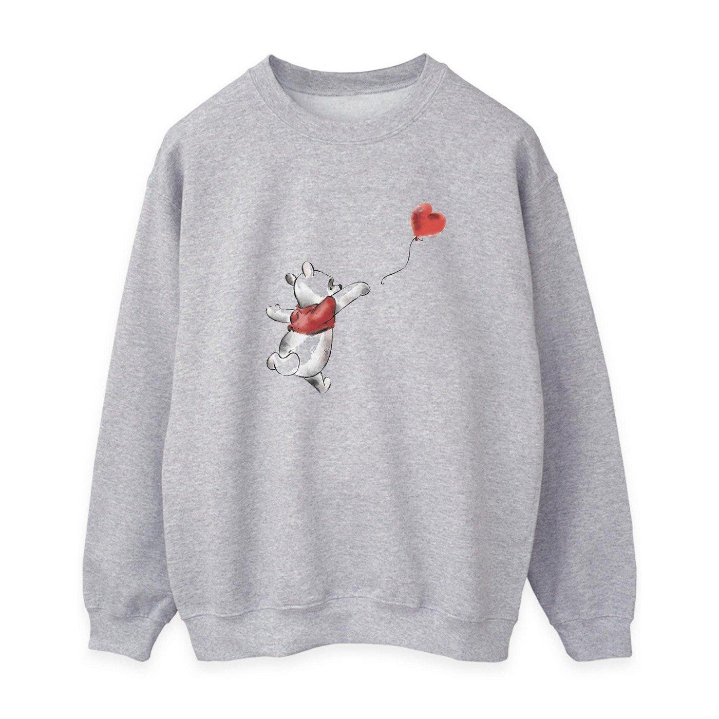 Sweatshirt Damen Grau M von Winnie the Pooh