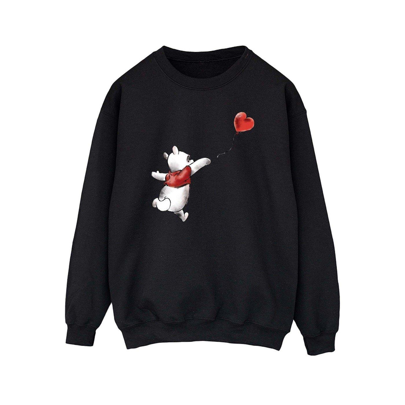 Sweatshirt Damen Schwarz S von Winnie the Pooh