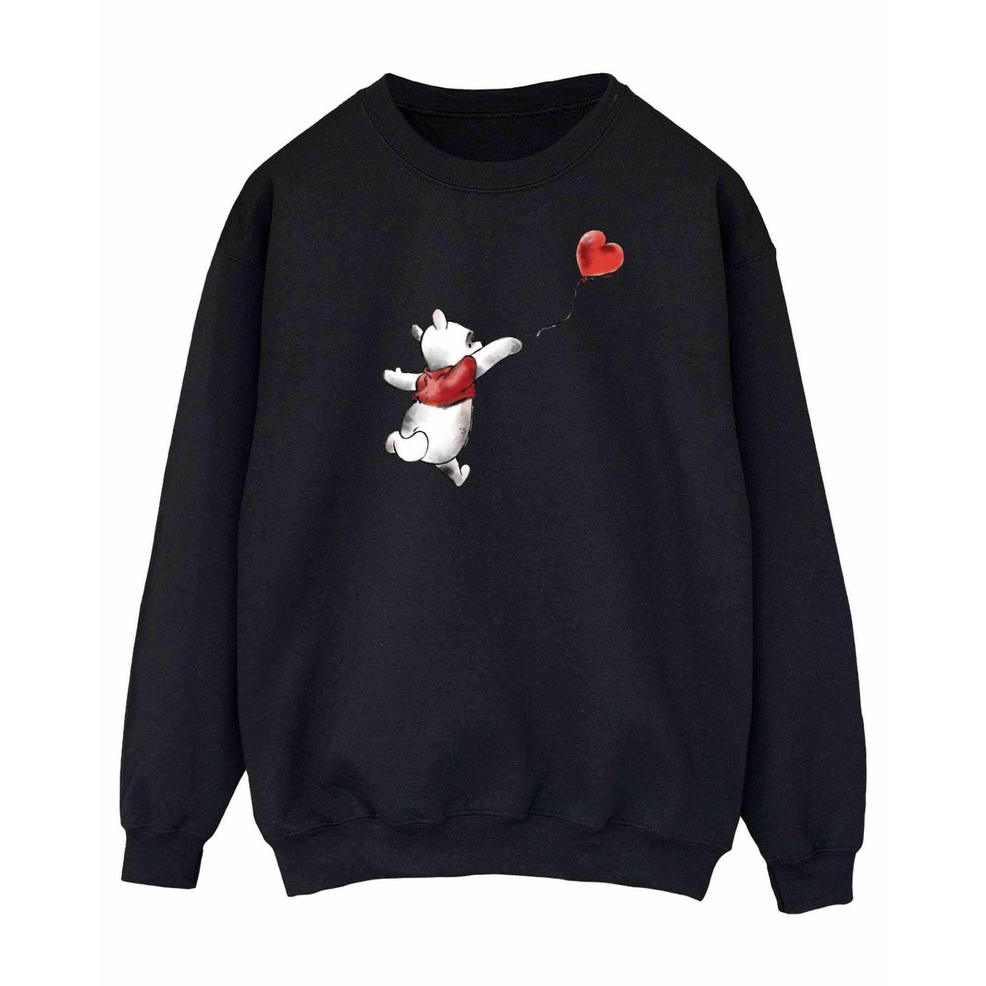 Sweatshirt Herren Schwarz L von Winnie the Pooh