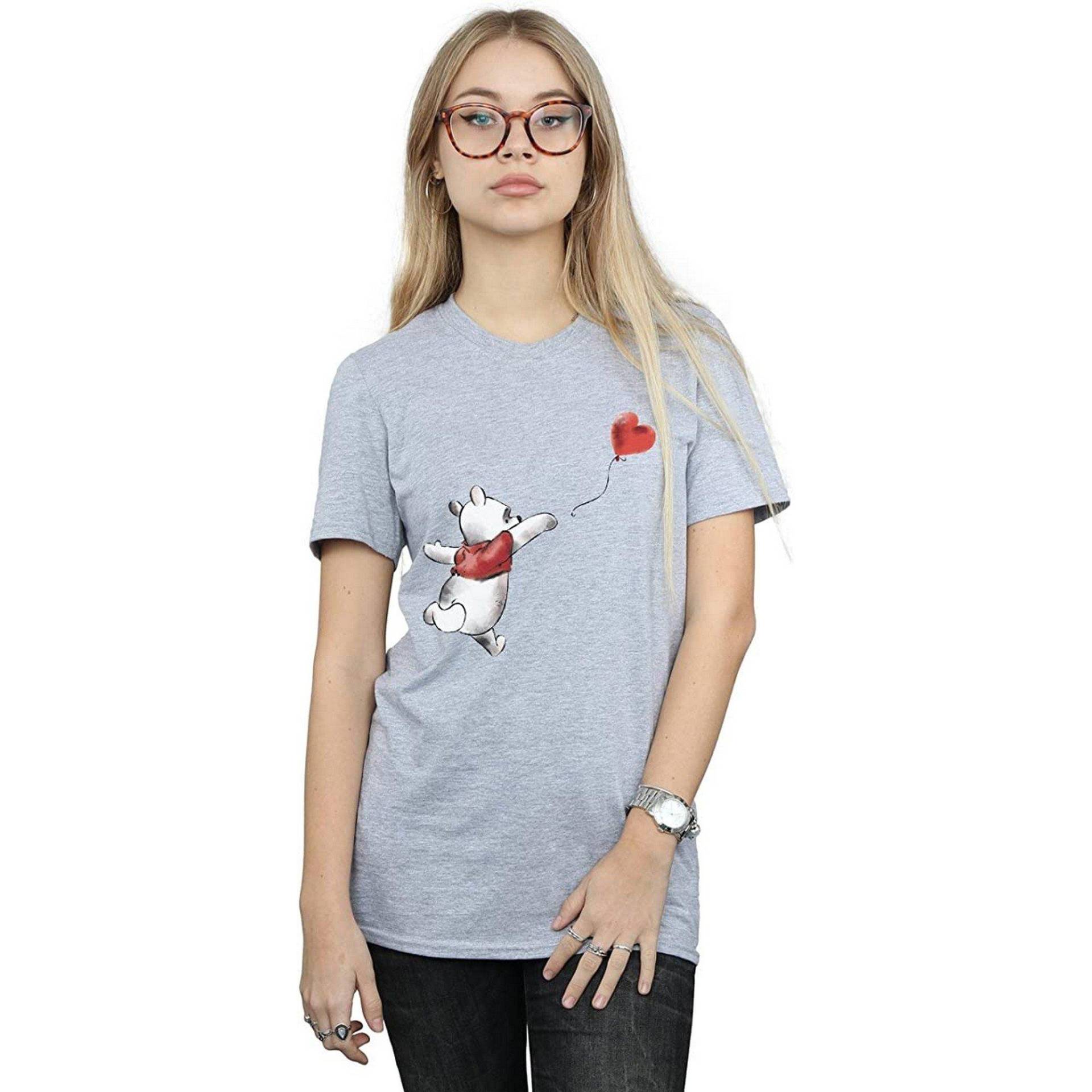 Tshirt Damen Grau 3XL von Winnie the Pooh