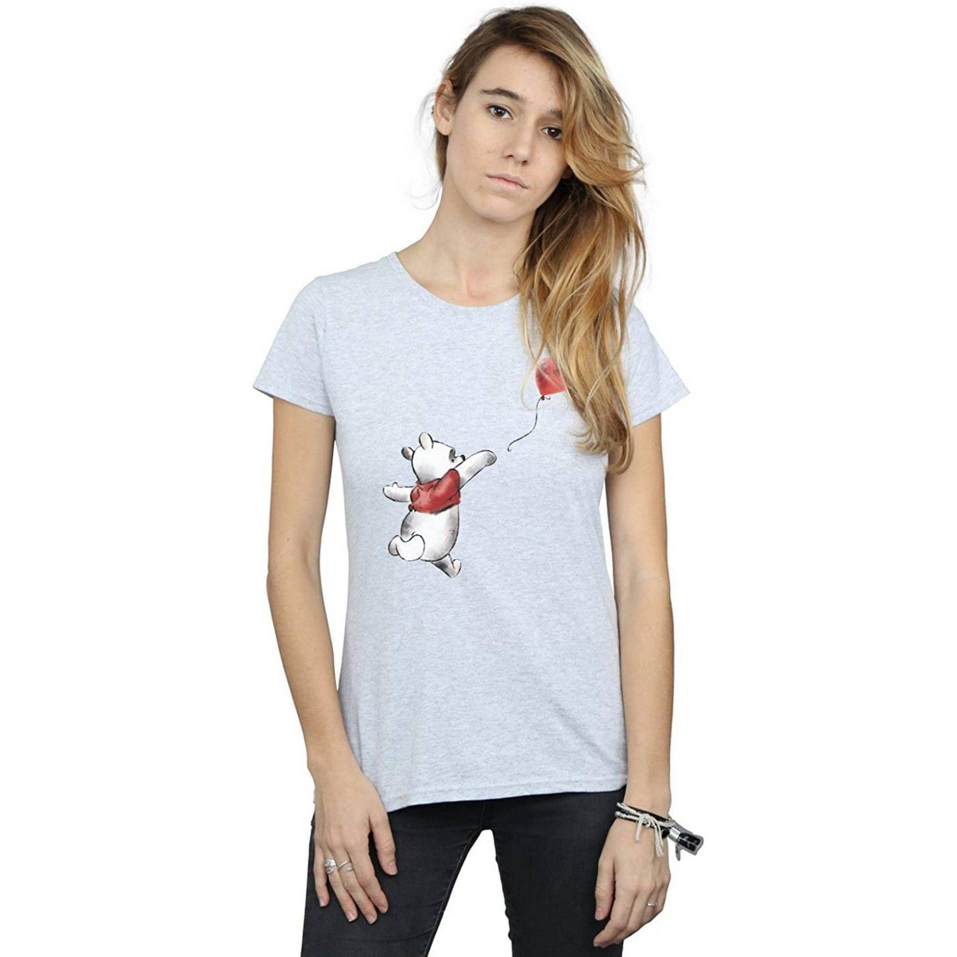 Tshirt Damen Grau L von Winnie the Pooh