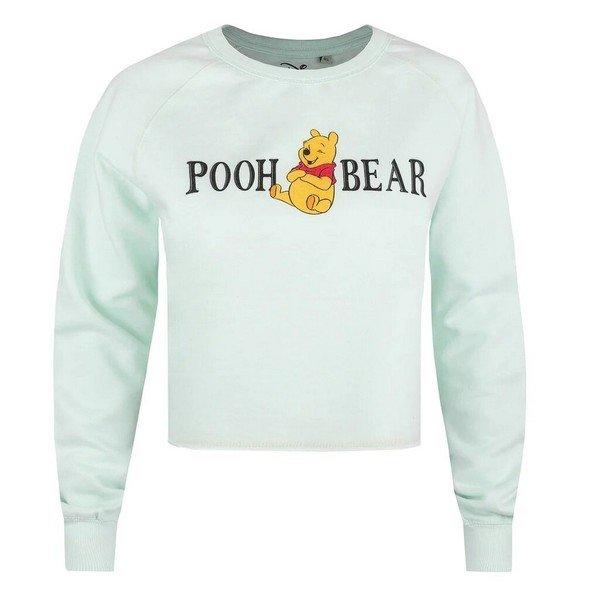 Kurzes Sweatshirt Damen Ozeangrün XL von Winnie the Pooh