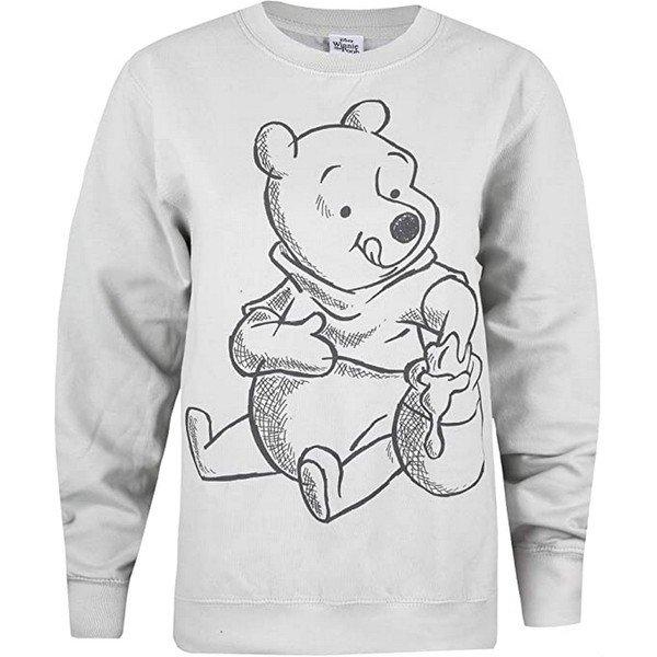 Sweatshirt Damen Grau S von Winnie the Pooh