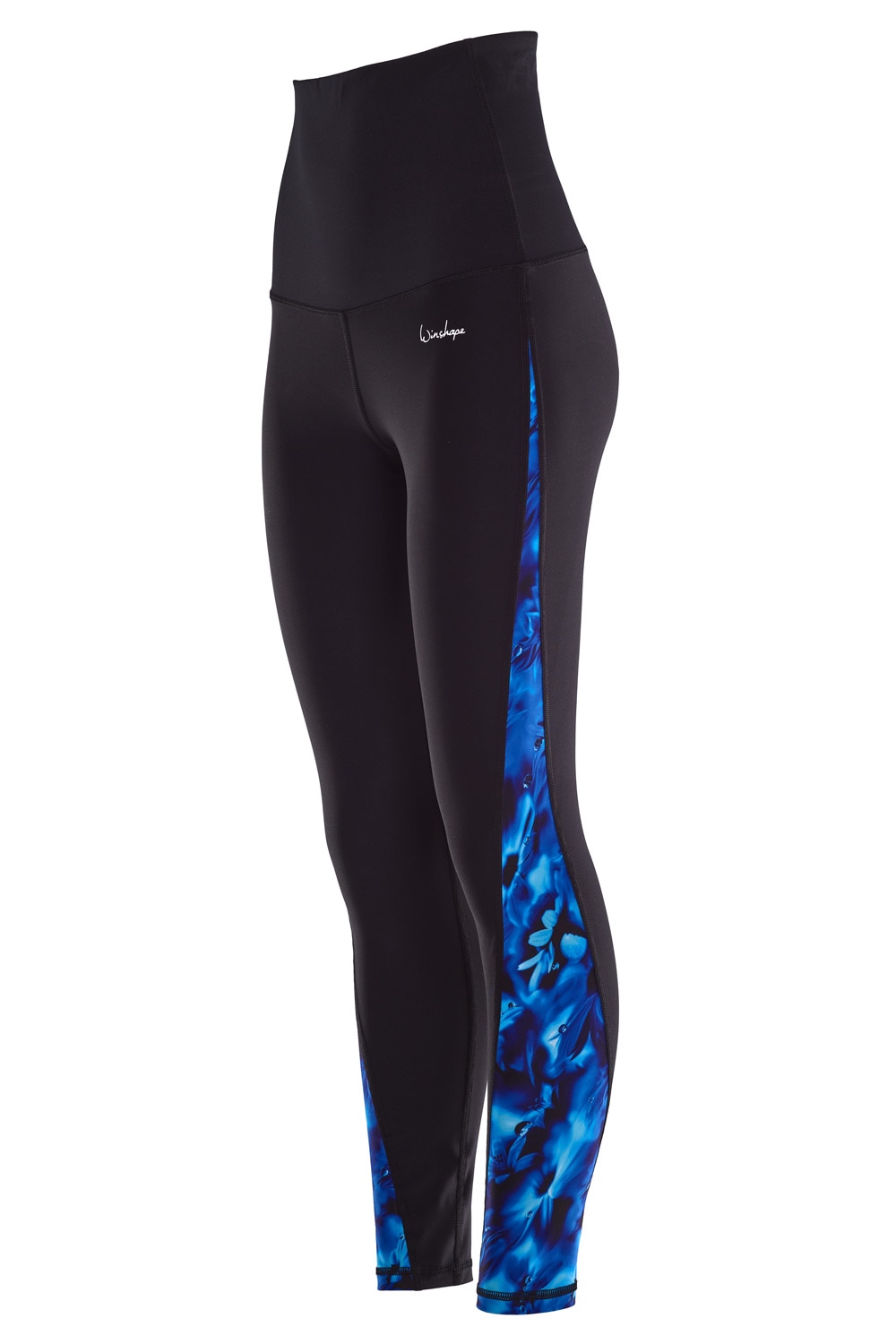 Winshape Leggings »HWL109-Blue-Rainflowers«, Core-Stability-Bund mit Bauch-Weg-Effekt von Winshape