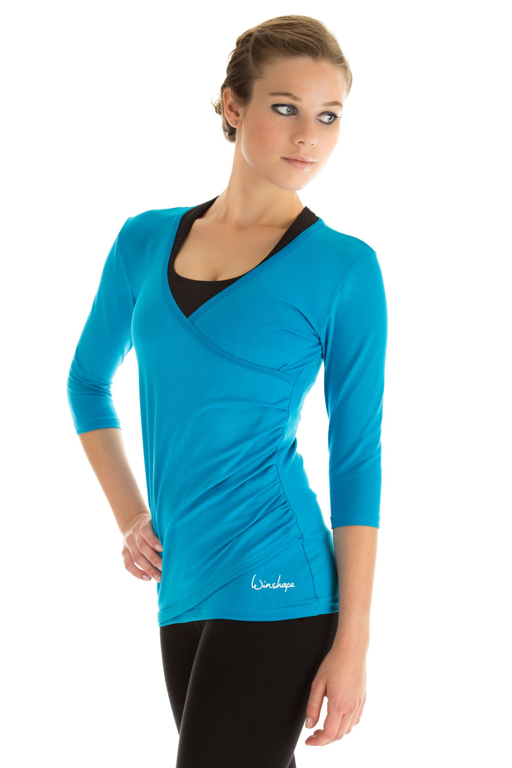 Winshape Wickelshirt »WS3«, ¾-Arm Winshape Wickelshirt »WS3«, ¾-Arm von Winshape