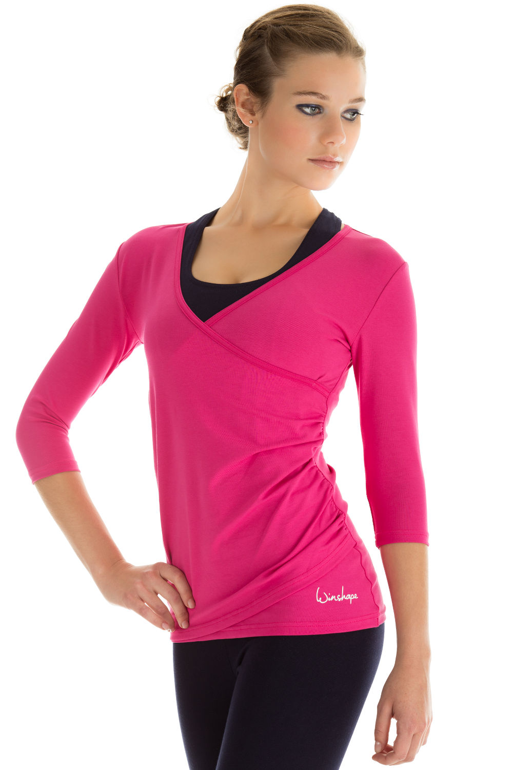 Winshape Wickelshirt »WS3«, ¾-Arm Winshape Wickelshirt »WS3«, ¾-Arm von Winshape