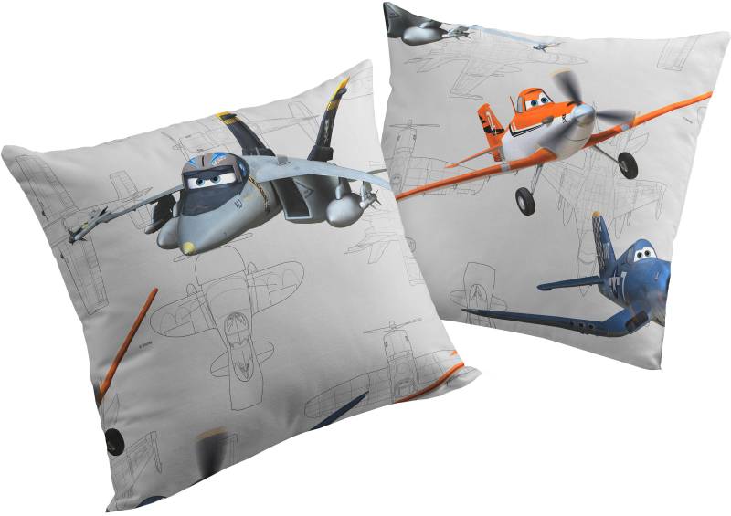 Wirth Dekokissen »Planes Echo«, Disney, Kissenhülle ohne Füllung, 2 Stück von Wirth