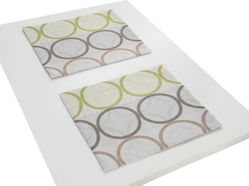 Wirth Platzset »ZIRBELLO«, (Packung, 2 St.) von Wirth