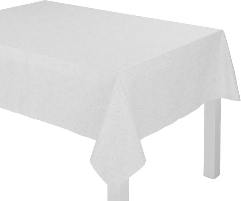 Wirth Tischdecke »Westport«, (1 St.), Made in Germany, Jacquard Dekostoff, Blatt-Design, Pflegeleicht von Wirth