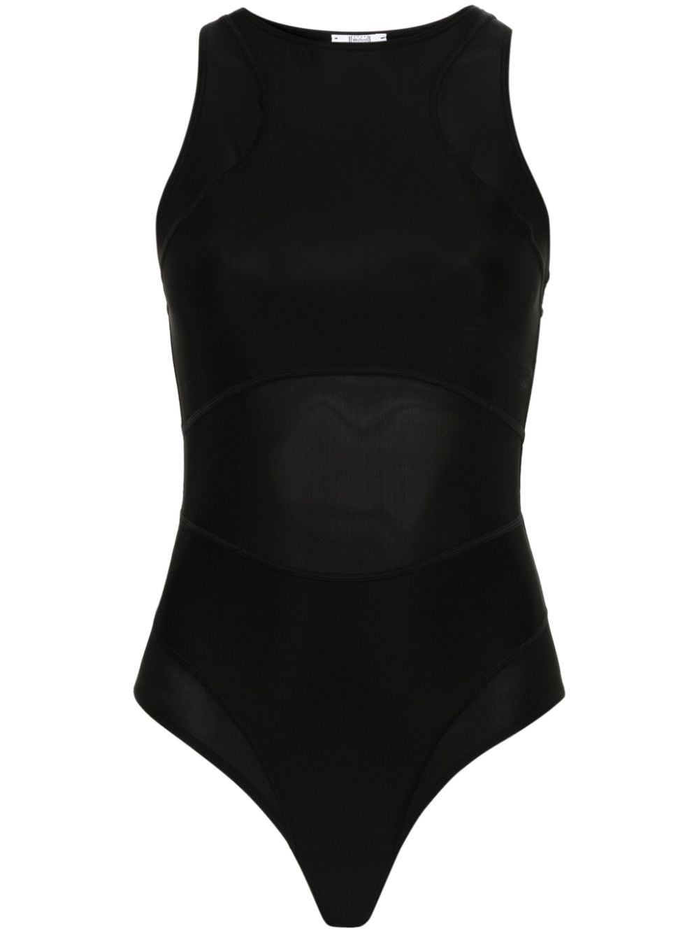 Wolford Active Flow panelled body - Black von Wolford