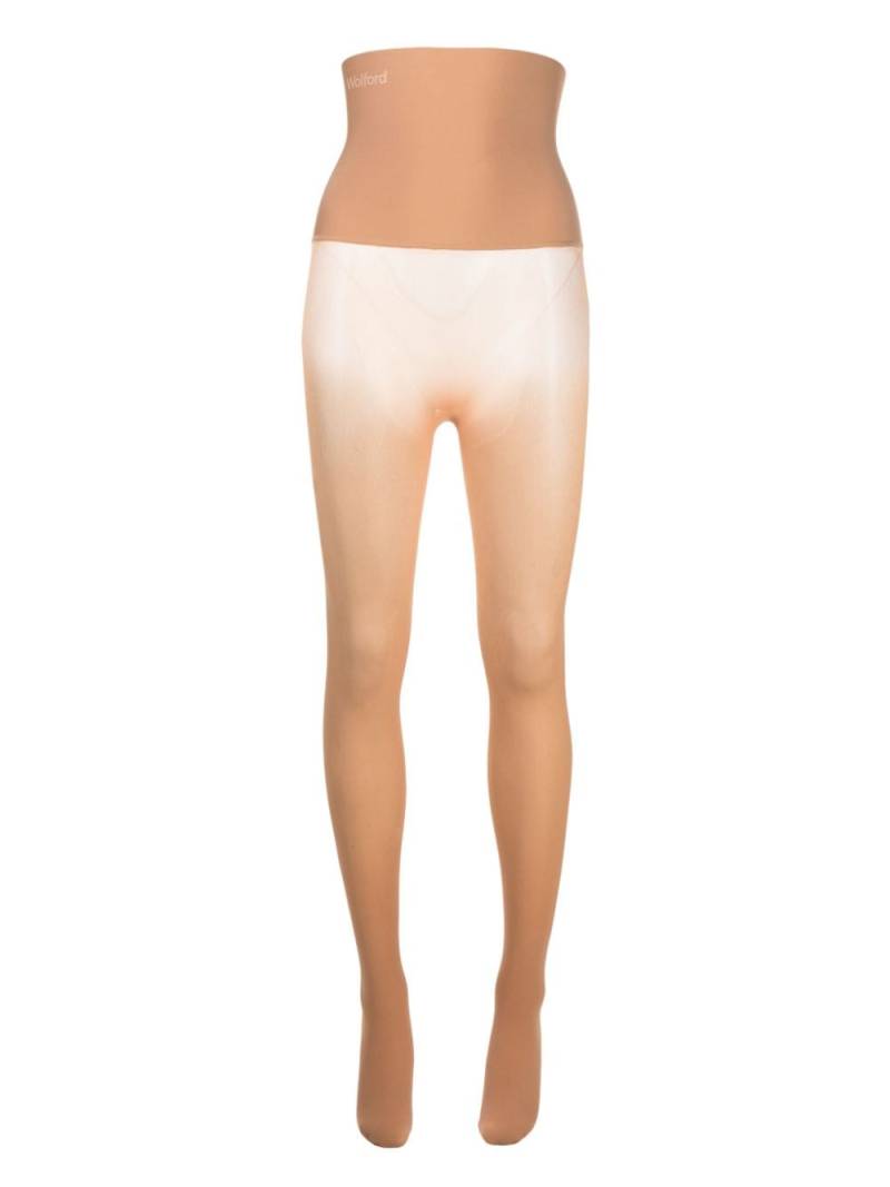 Wolford Fatal high-waisted tights - Neutrals von Wolford