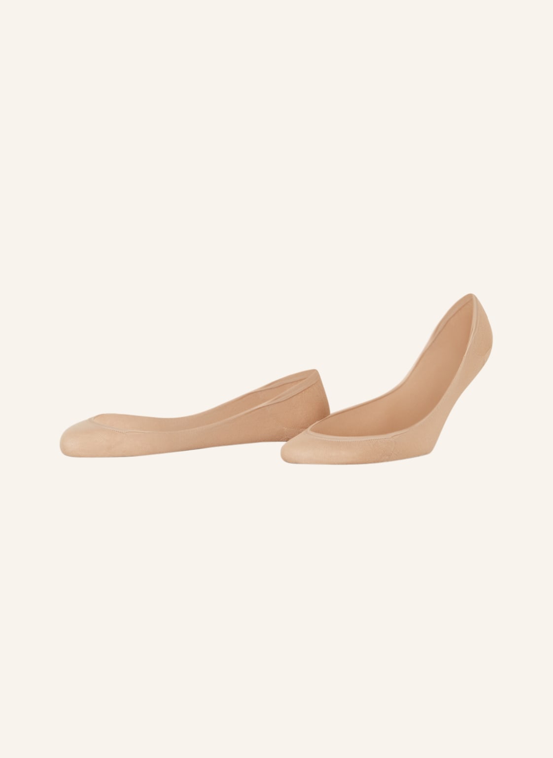 Wolford Feinstrumpf-Füßlinge Cotton Footsies beige von Wolford