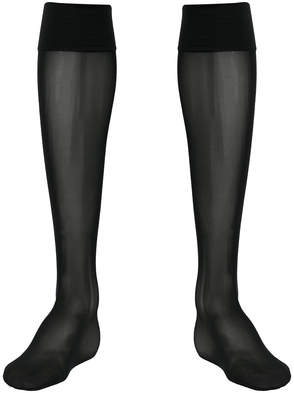 Wolford Individual 10 stockings - Black von Wolford