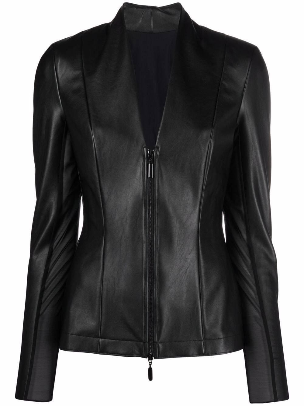 Wolford Jenna zip-front blazer - Black von Wolford