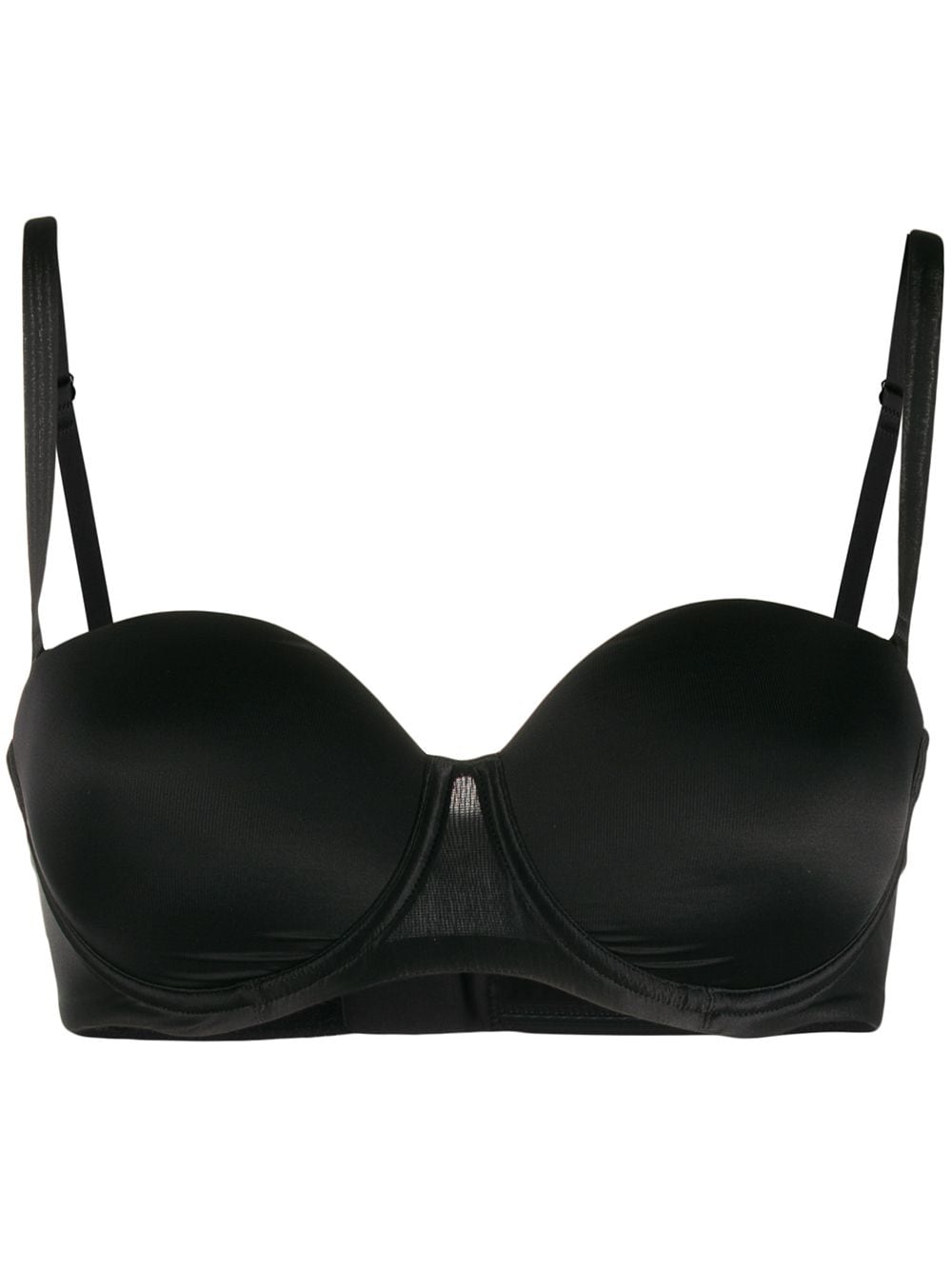 Wolford Sheer Touch bandeau bra - Black von Wolford