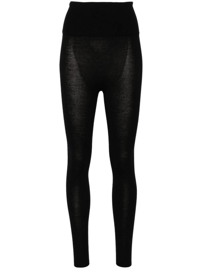 Wolford W.O.W. Wool-ford leggings - Black von Wolford