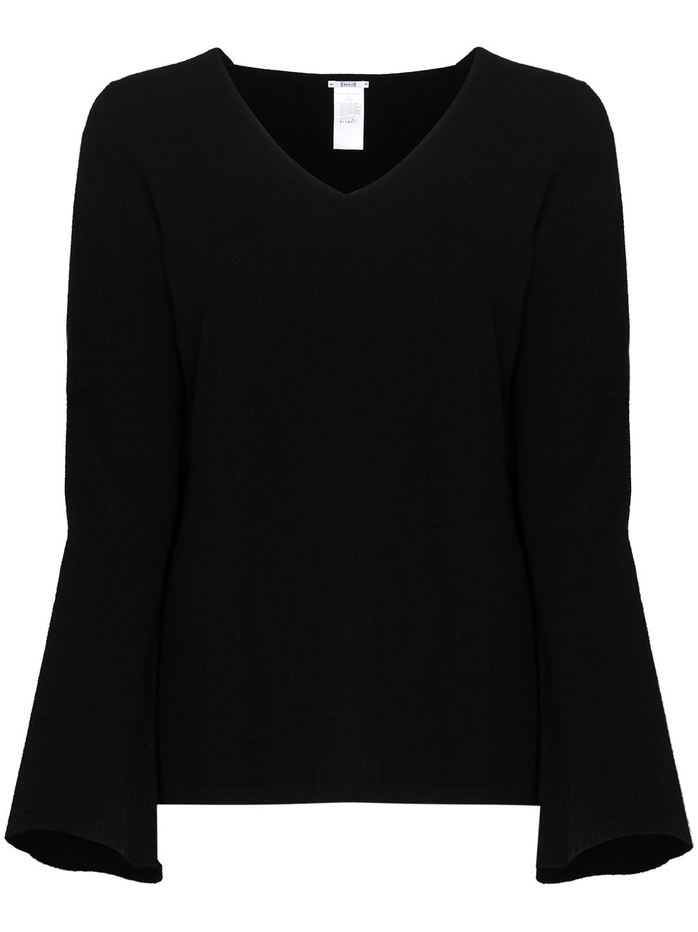 Wolford A-shape cashmere top - Black von Wolford