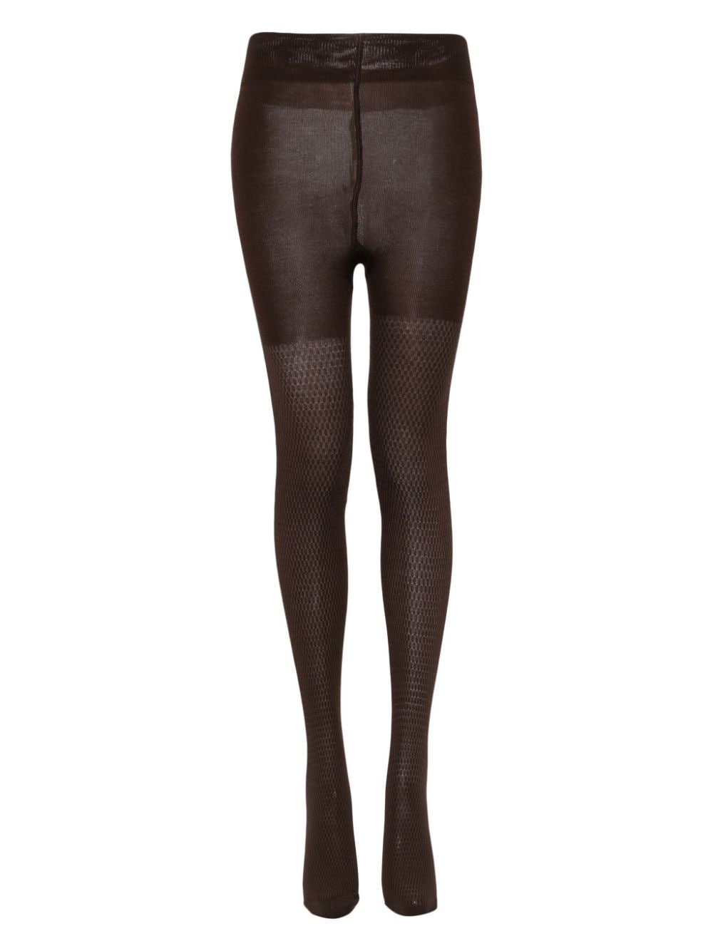 Wolford elasticated-waistband tights - Brown von Wolford