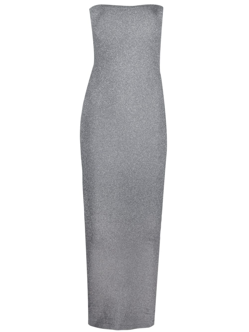 Wolford lurex strapless maxi dress - Grey von Wolford