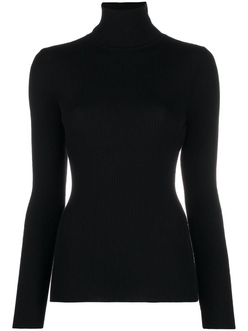 Wolford roll-neck ribbed jumper - Black von Wolford