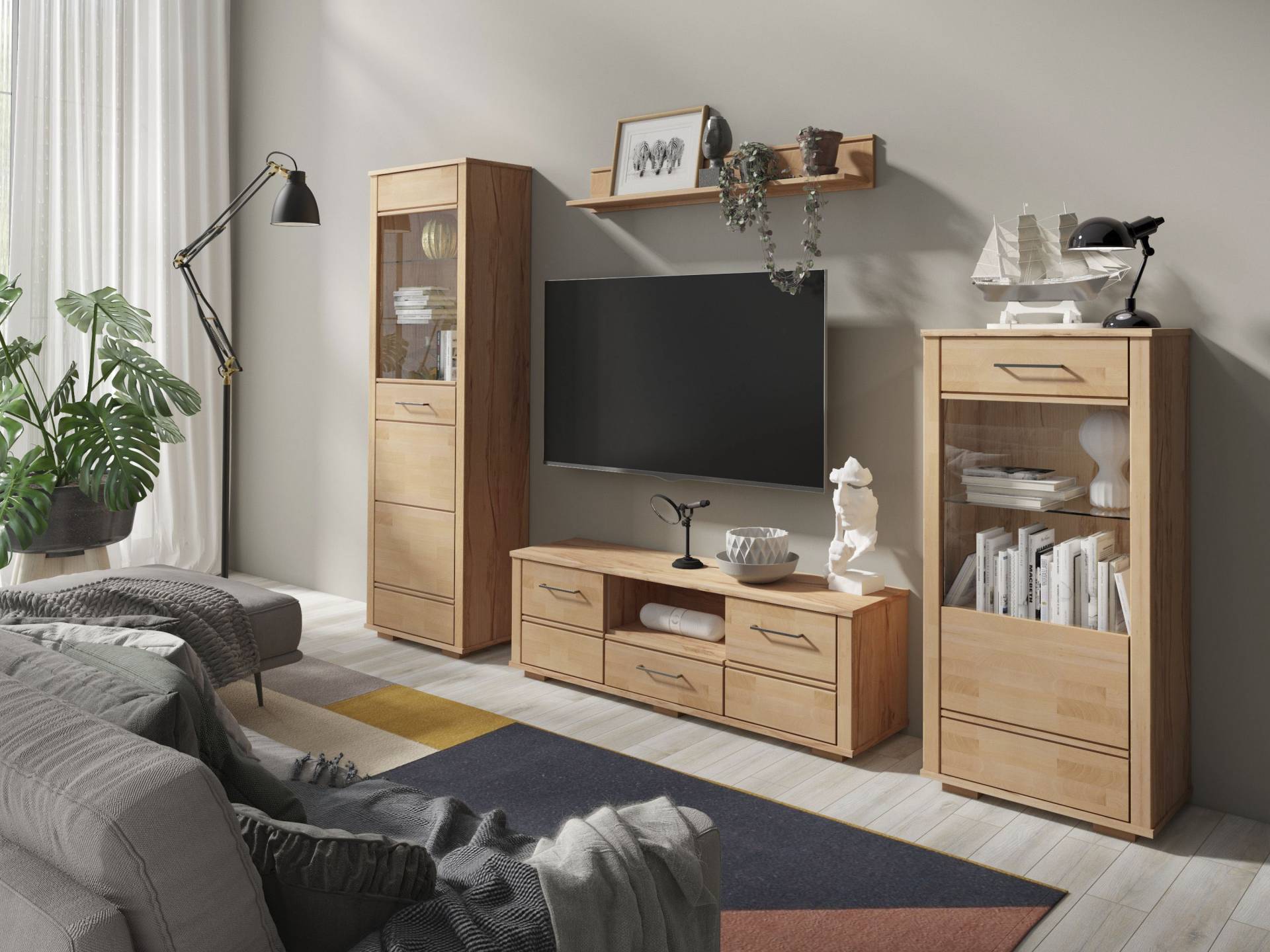 Home affaire Wohnwand »Miriam«, (4 St.) von home affaire