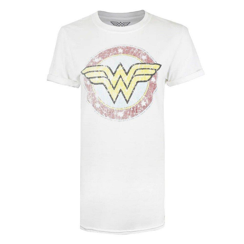 Classic Tshirt Damen Weiss L von Wonder Woman