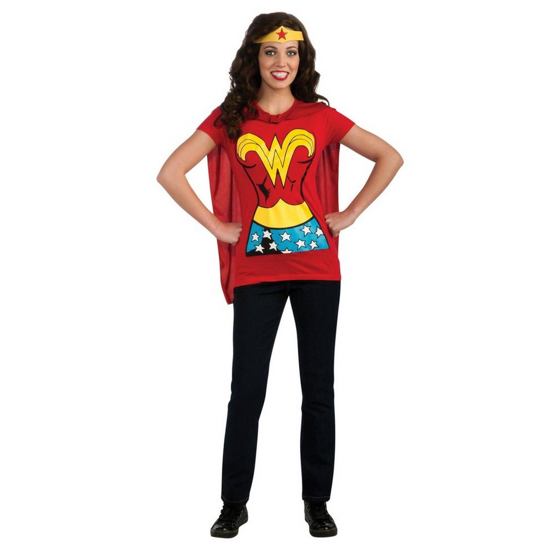 Kostümoberteile Damen Rot M von Wonder Woman