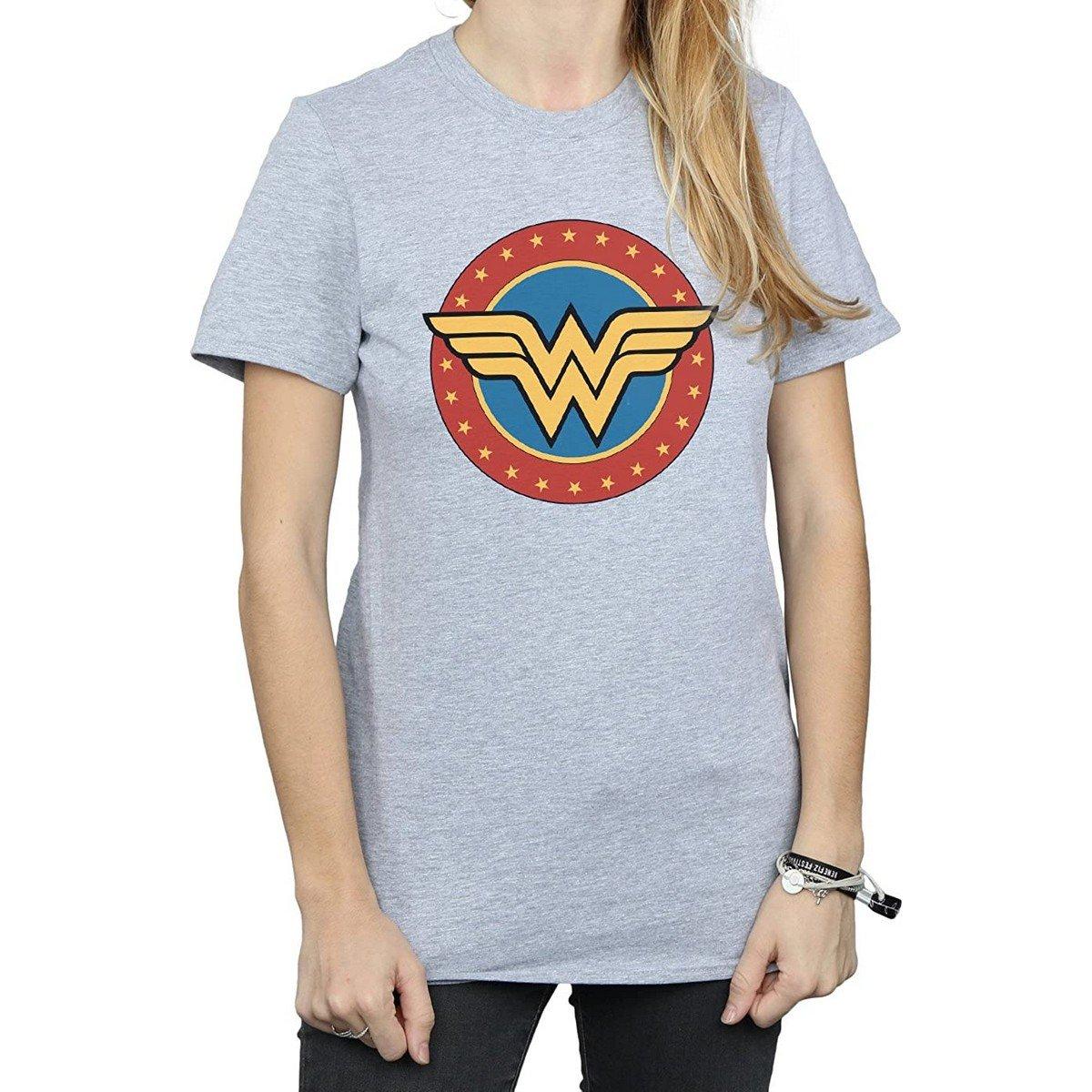 Tshirt Damen Grau 3XL von Wonder Woman