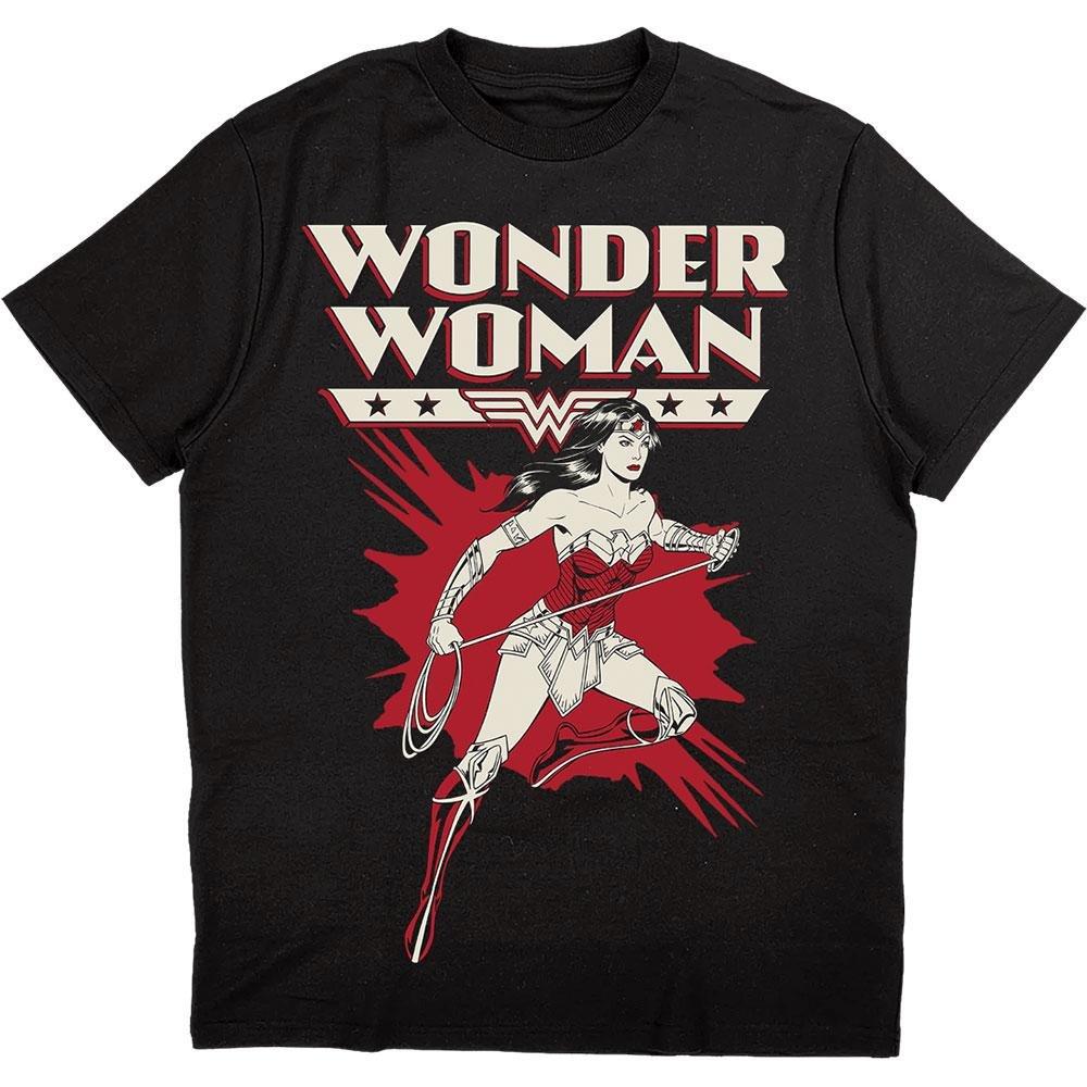 Tshirt Damen Schwarz XL von Wonder Woman