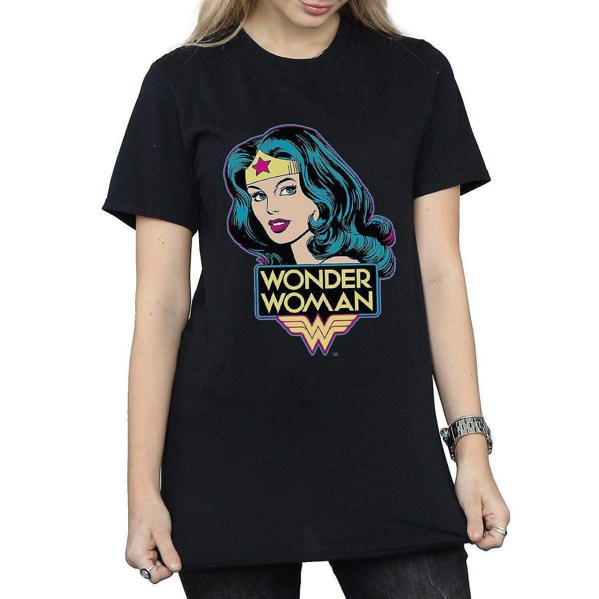 Tshirt Damen Schwarz XXL von Wonder Woman