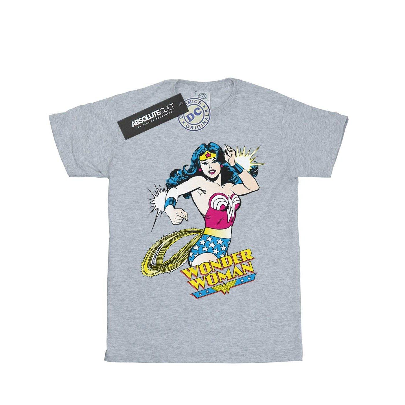 Tshirt Herren Grau L von Wonder Woman