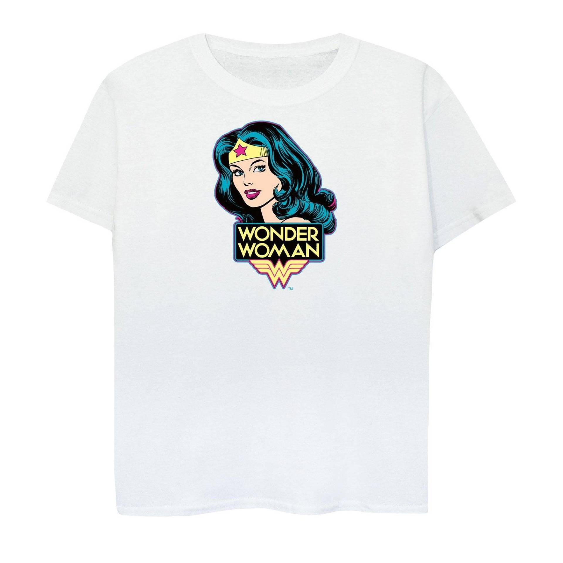 Tshirt Herren Weiss S von Wonder Woman