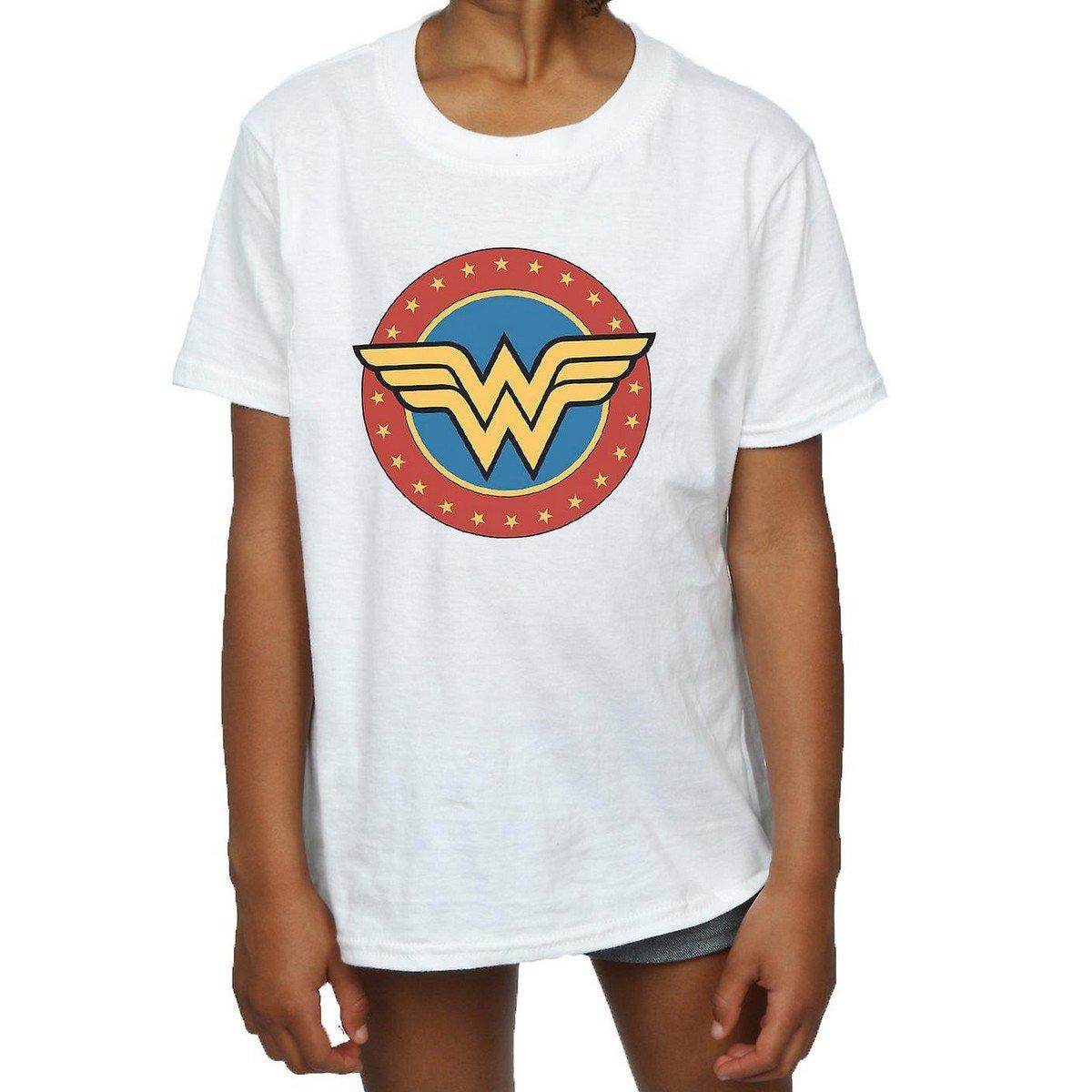 Tshirt Mädchen Weiss 116 von Wonder Woman