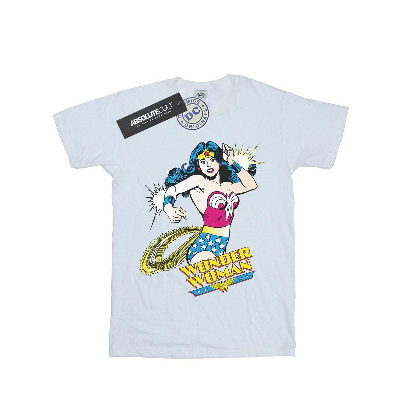 Tshirt Mädchen Weiss 116 von Wonder Woman