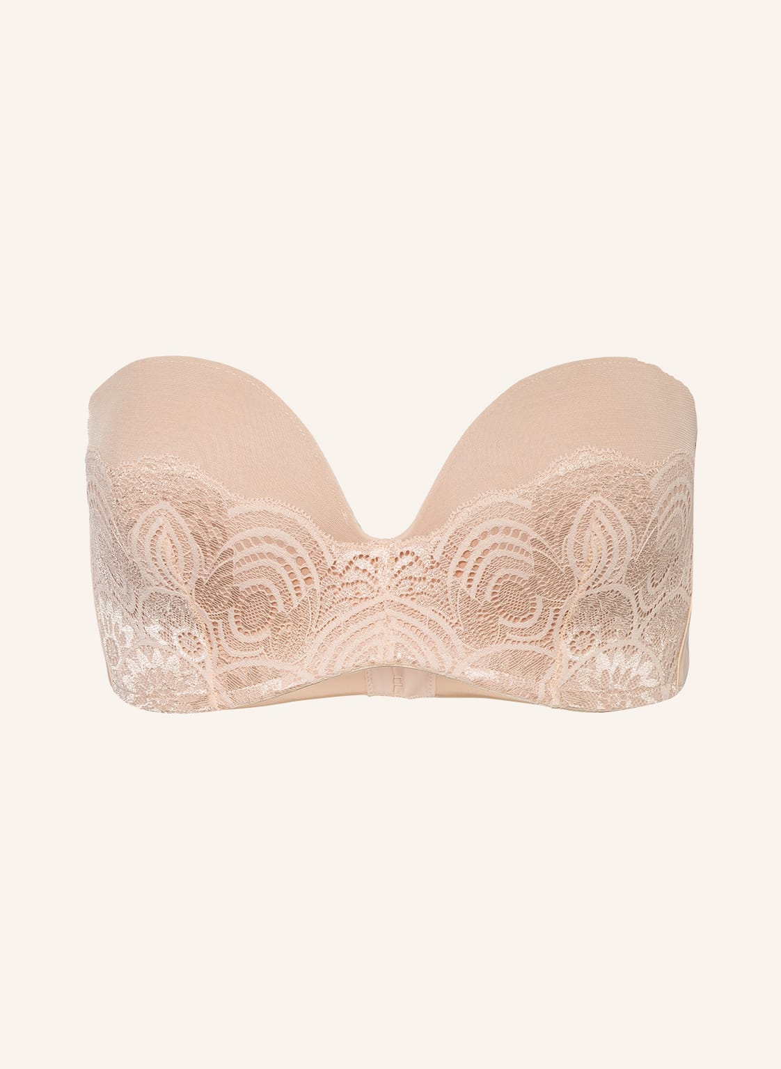 Wonderbra Push-Up-Bh Ultimate Strapless Lace weiss von Wonderbra