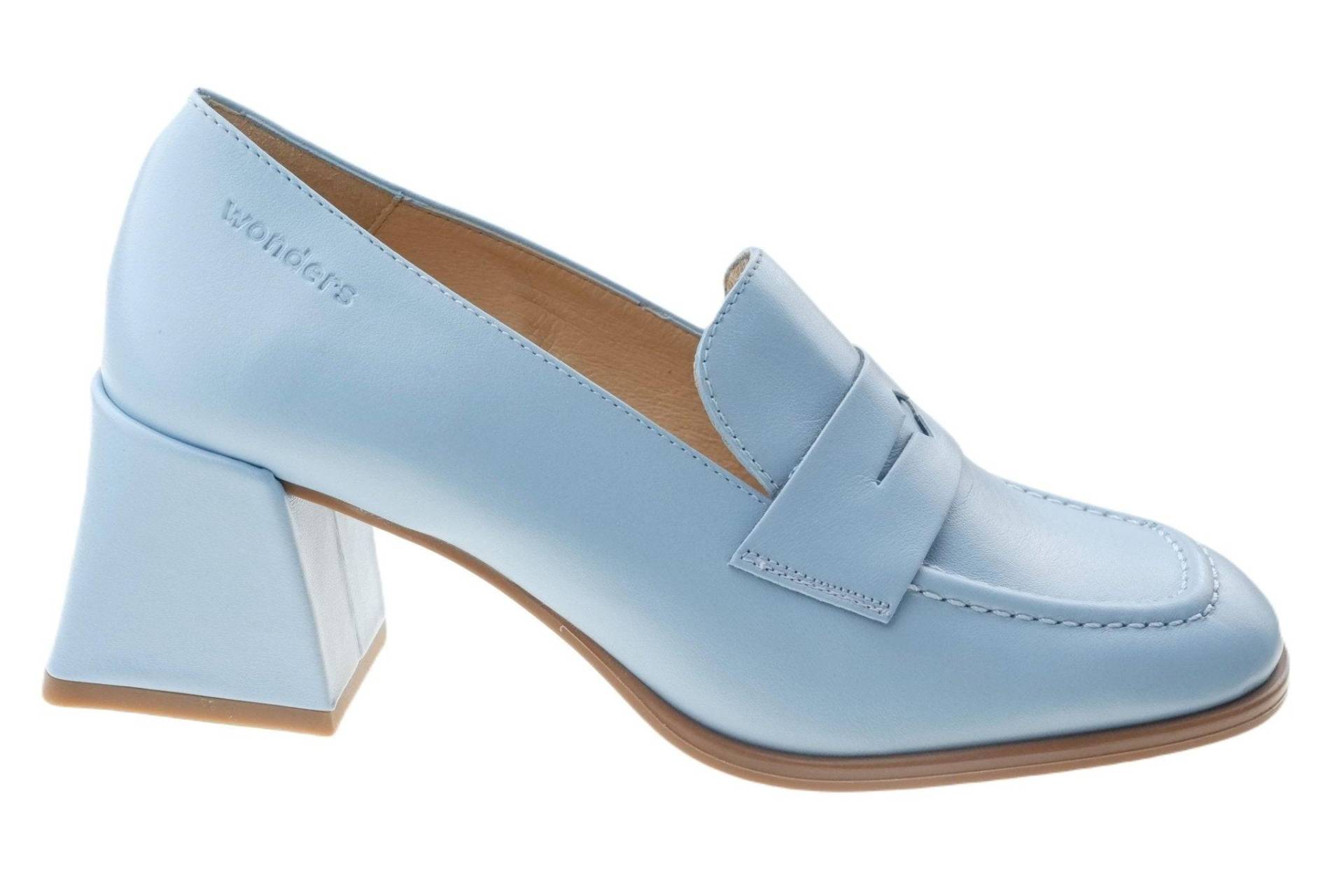 Celine - Leder Pump Damen Blau 37 von Wonders