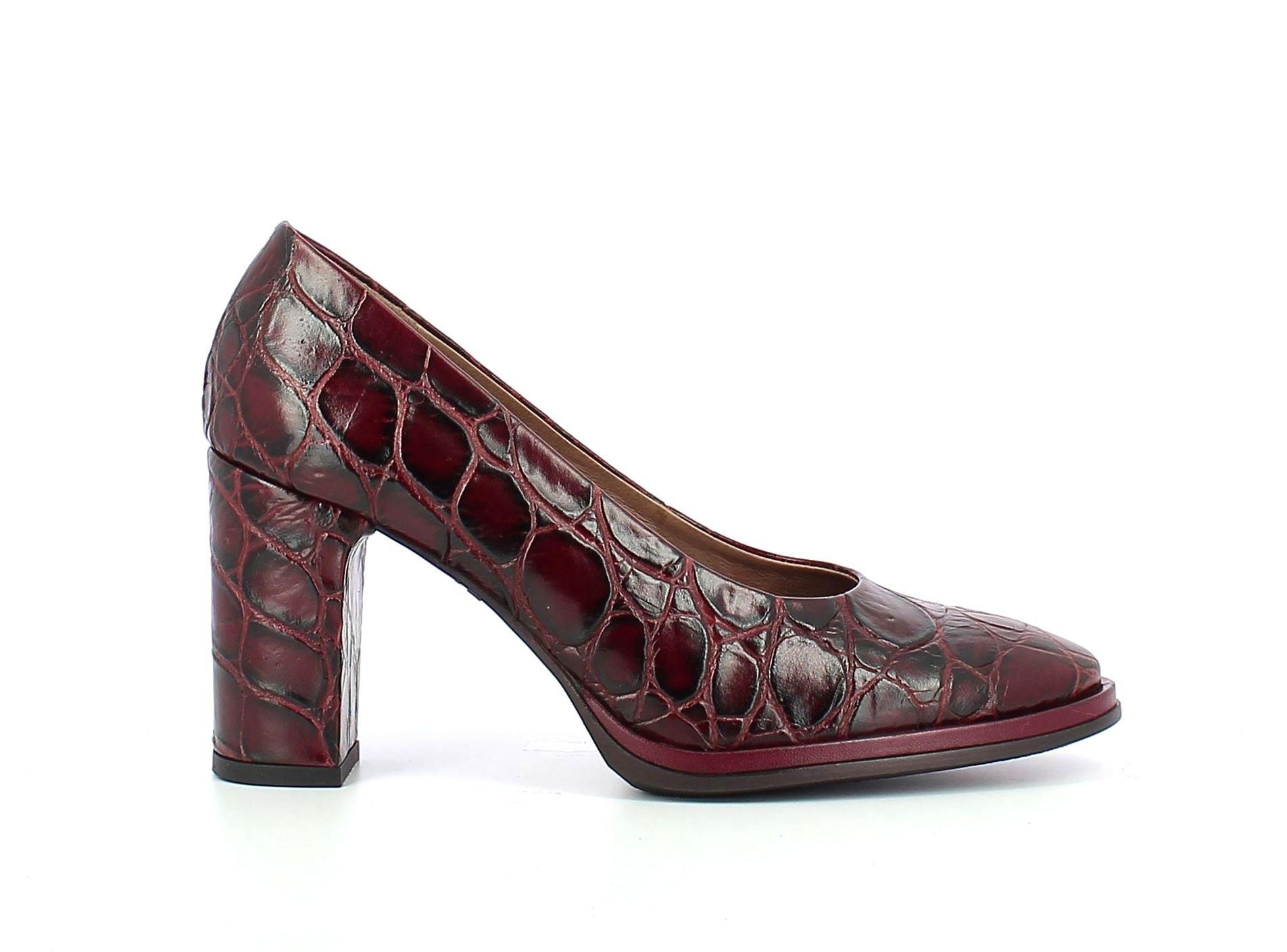 Denis - Leder Pump Damen Rot 35 von Wonders