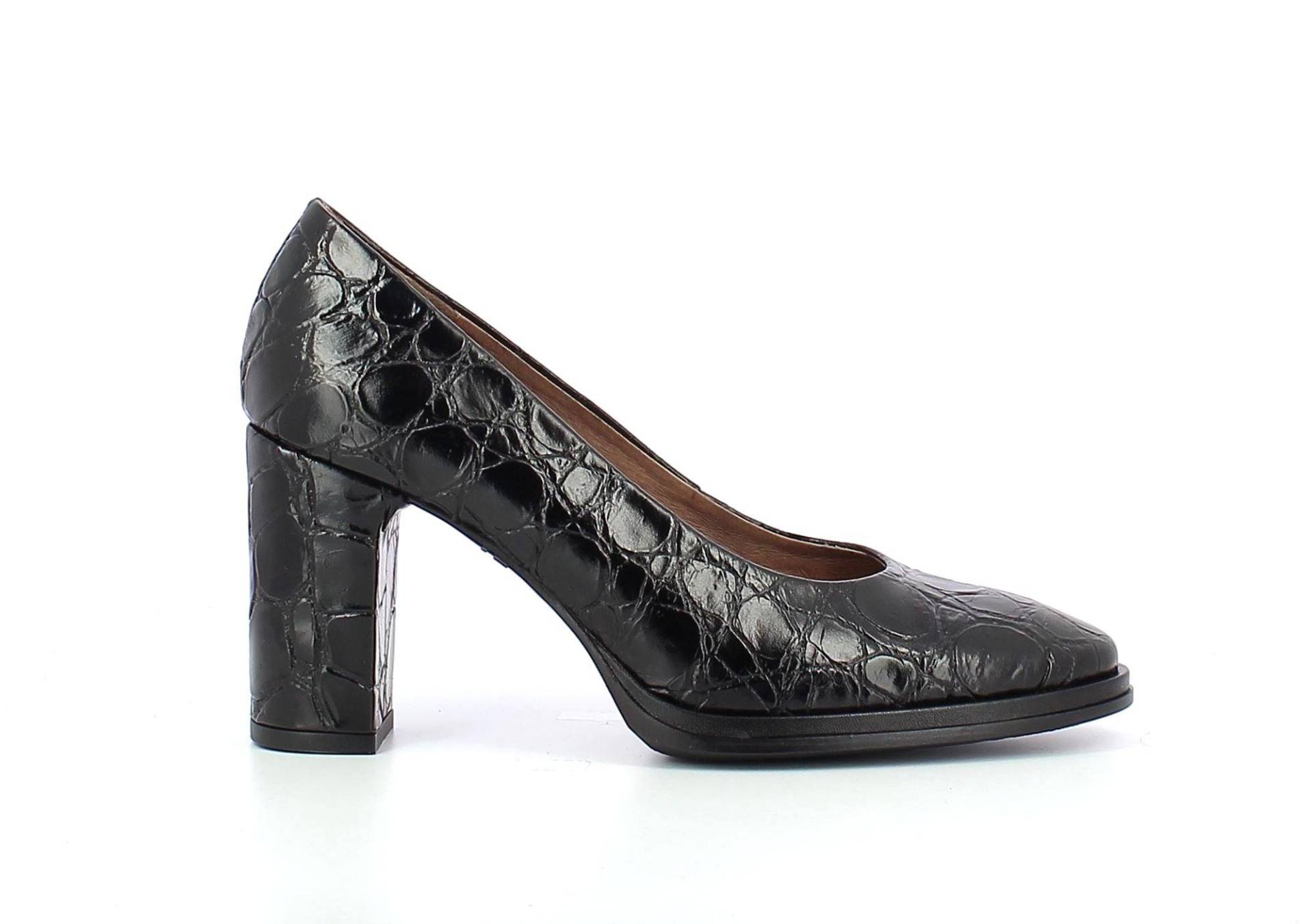 Denis - Leder Pump Damen Schwarz 40 von Wonders