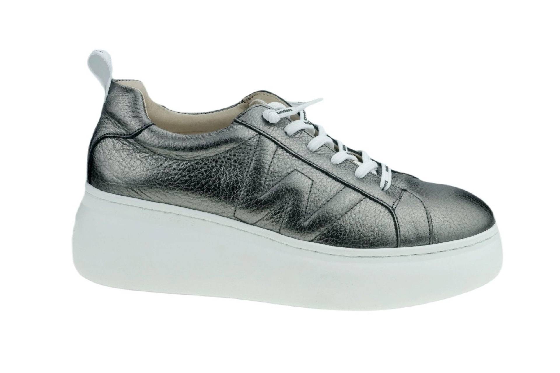 Dorita - Leder Sneaker Damen Grau 41 von Wonders