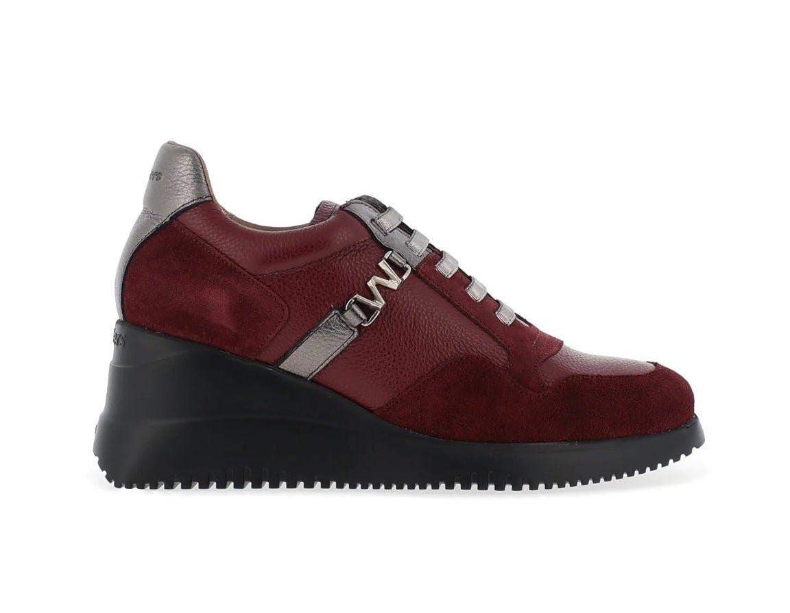 Eva - Leder Sneaker Damen Rot 35 von Wonders