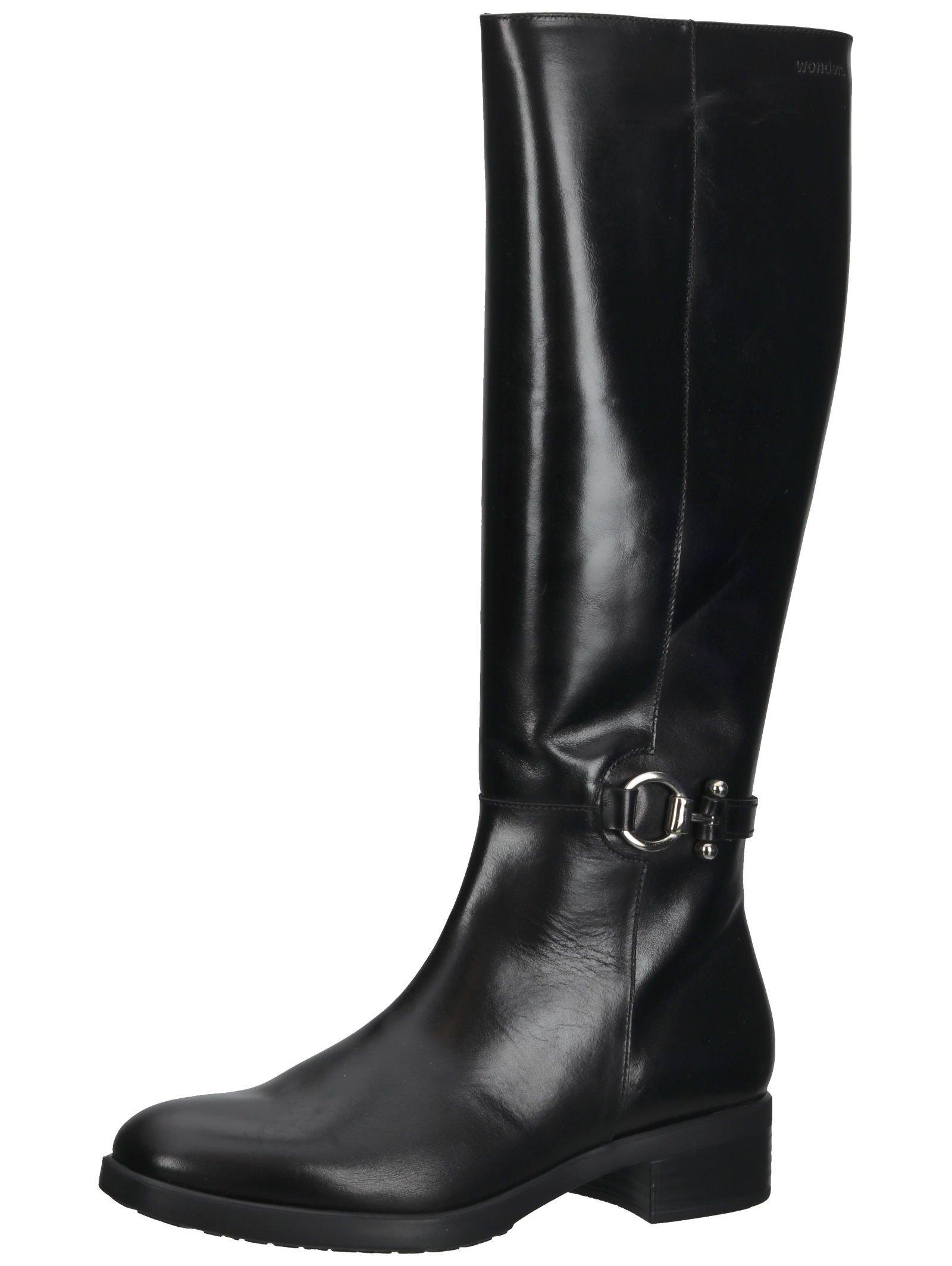 Stiefel D-9342 Damen Schwarz 39 von Wonders