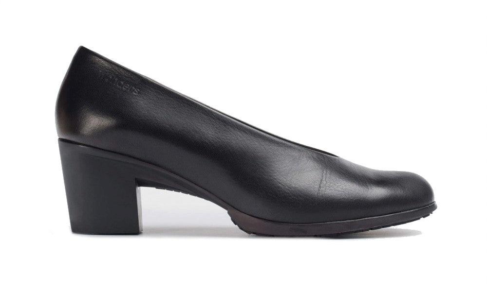 Grace - Leder Pump Damen Schwarz 41 von Wonders