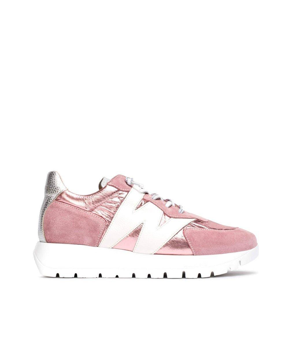 Oslo - Wildleder Sneaker Damen Rosa 35 von Wonders