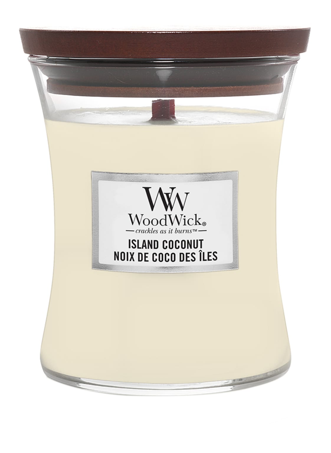 Woodwick Island Coconut Duftkerze 275 g Woodwick Island Coconut Duftkerze 275 g von WoodWick