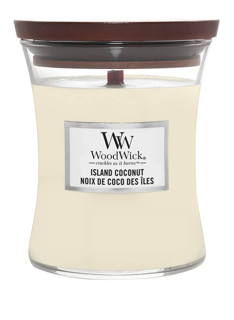 Woodwick Island Coconut Duftkerze 275 g von WoodWick