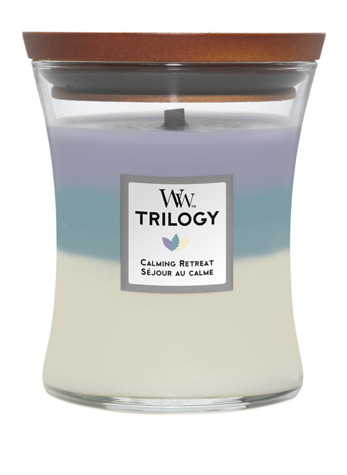 Woodwick Triology - Calming Retreat Duftkerze 275 g von WoodWick