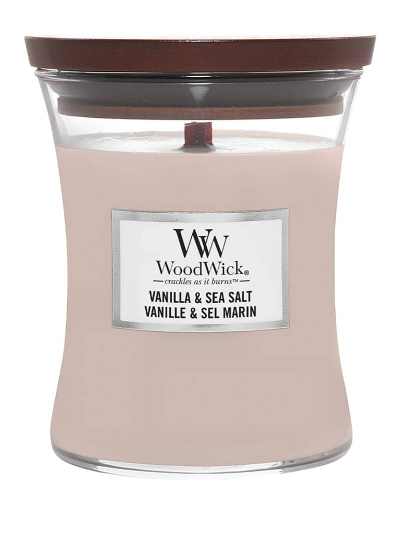 Woodwick Vanilla & Sea Salt Duftkerze 275 g von WoodWick